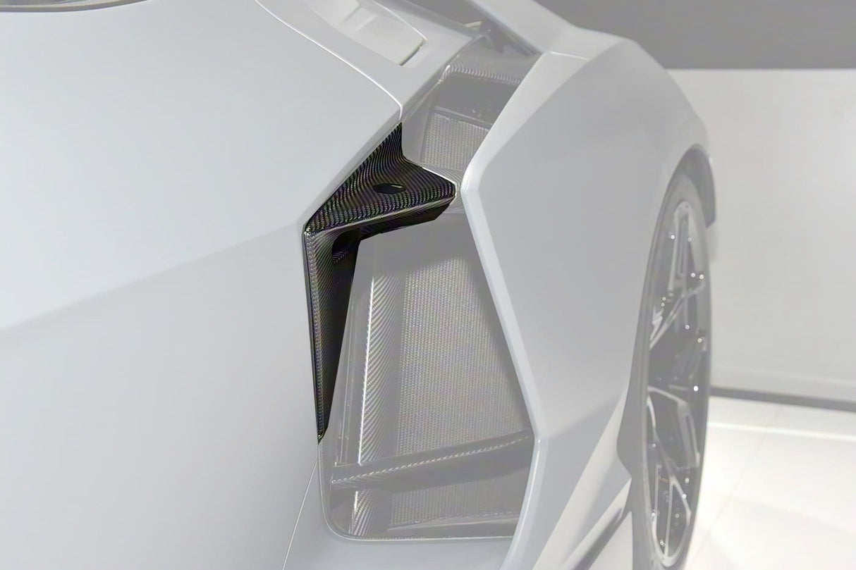 2023-UP Lamborghini Revuelto OE Style Autoclave Carbon Fiber Door Handle