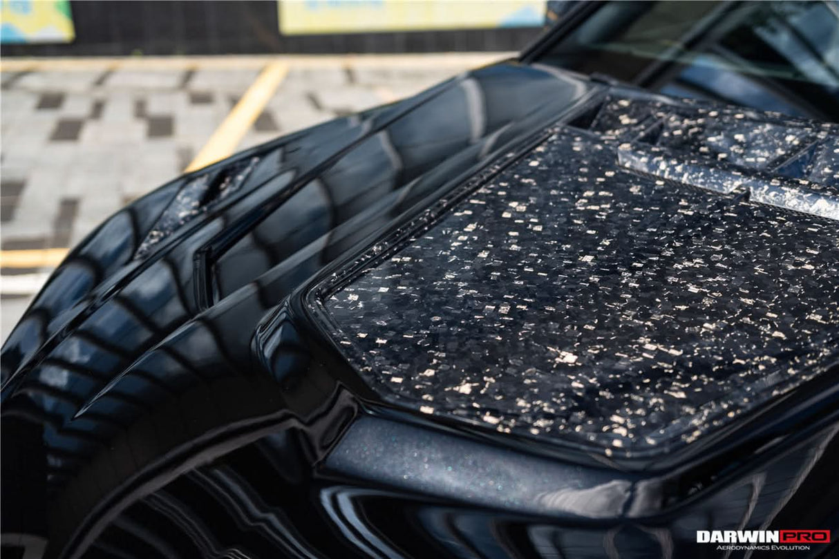 DarwinPRO 2018-2025 Lamborghini URUS BKSS Part Carbon Fiber Hood And Front Bumper | Fits URUS, S, Performante