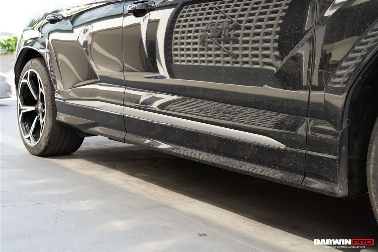 DarwinPRO 2018-2025 Lamborghini URUS BKSS Part Carbon Fiber Side Skirts | Fits URUS, S, Performante