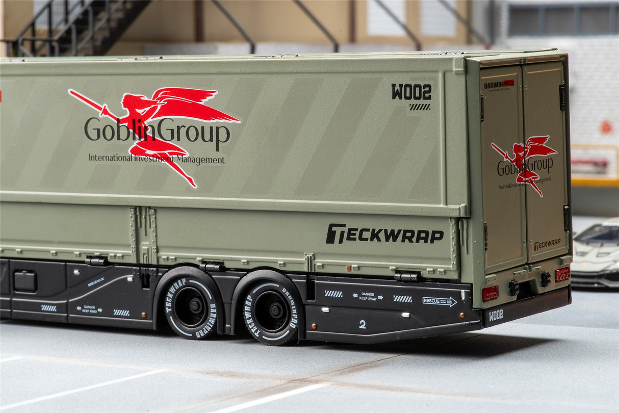 DarwinPRO Limited Edition 1:64 Scale Diecast Cutom Transport Trunk Model