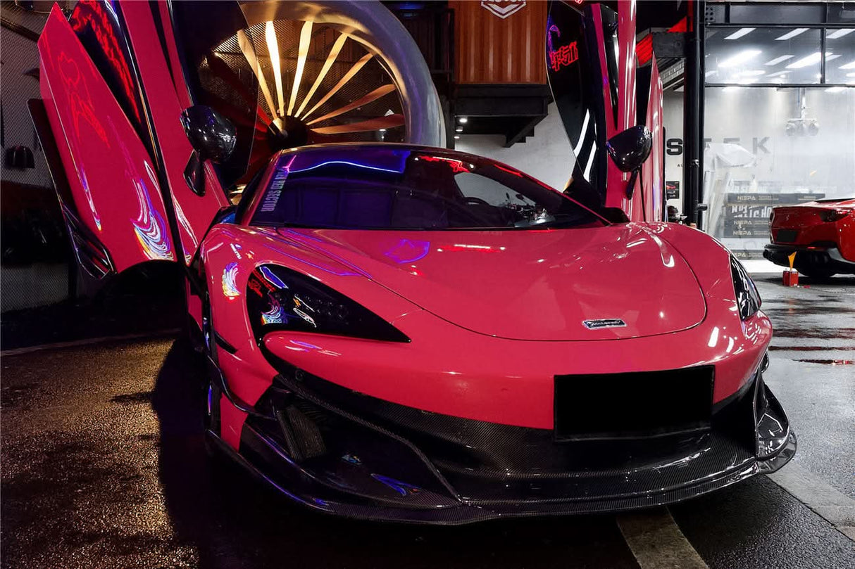 DarwinPRO 2015-2021 McLaren 540C BKSS Style Carbon Fiber Front Lip