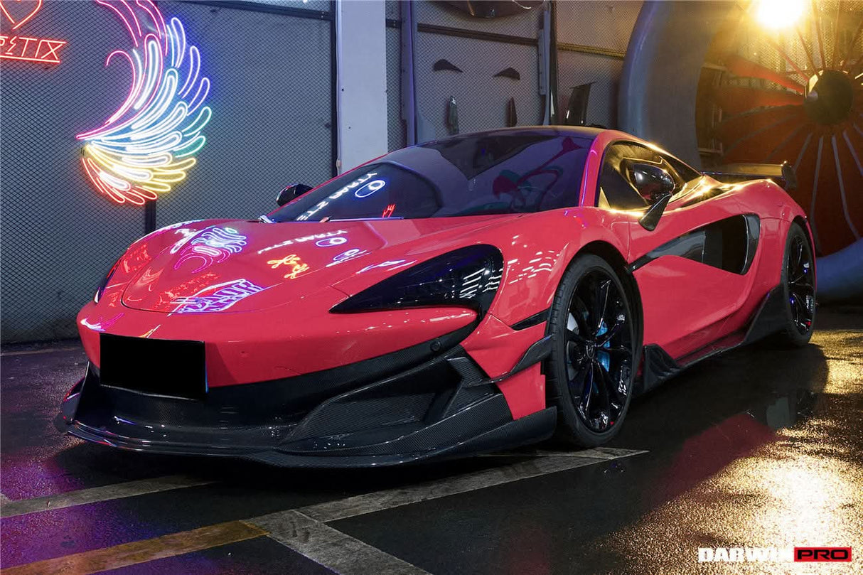 DarwinPRO 2015-2021 McLaren 540C BKSS Style Carbon Fiber Front Lip