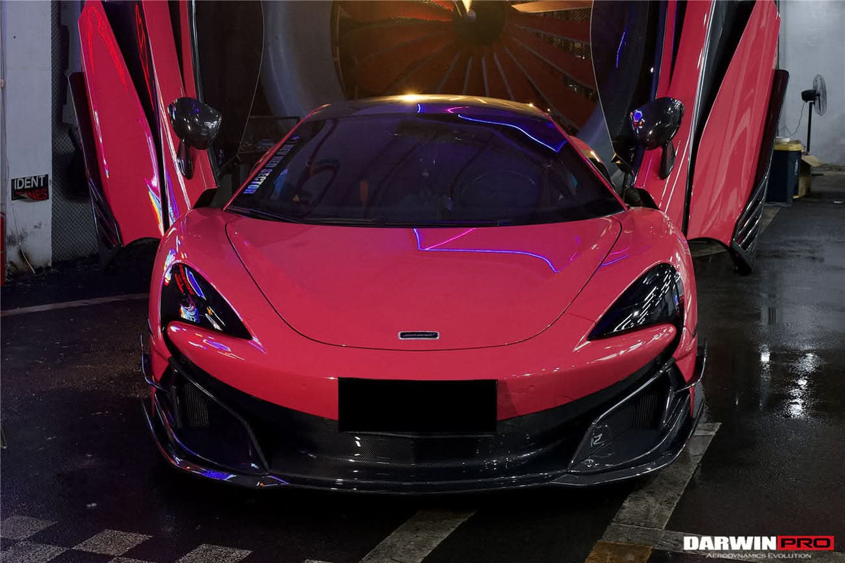 DarwinPRO 2015-2021 McLaren 540C BKSS Style Carbon Fiber Front Lip