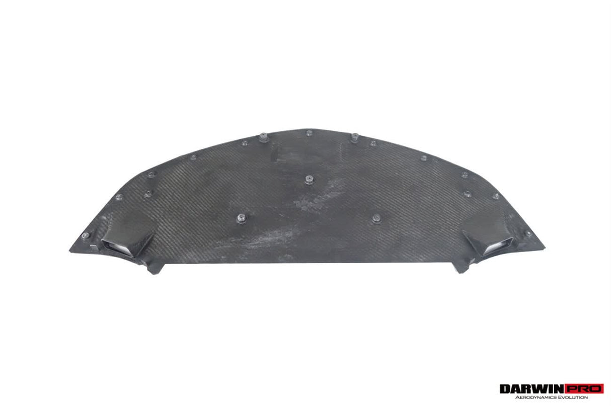 DarwinPRO 2015-2020 McLaren 540C & 570S Convert 600LT Carbon Fiber Front Bumper Lip With Undertray