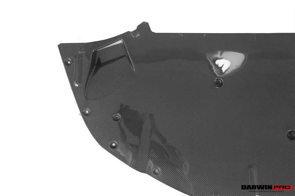 DarwinPRO 2018-2021 McLaren 600lt OEM Style Carbon Fiber Front Lip Undertray