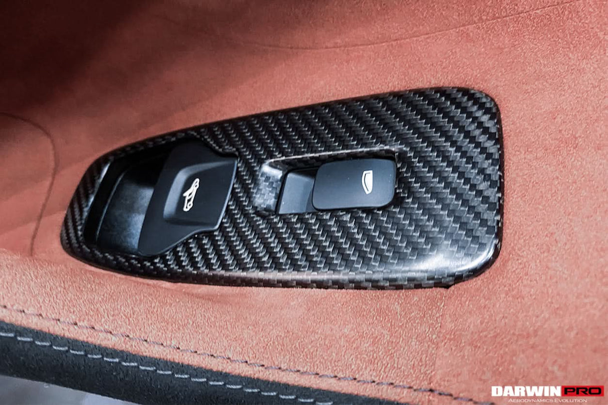 2015-2021 McLaren 540c 570s 570gt 600lt Dry Carbon Fiber Interiors (6pcs)