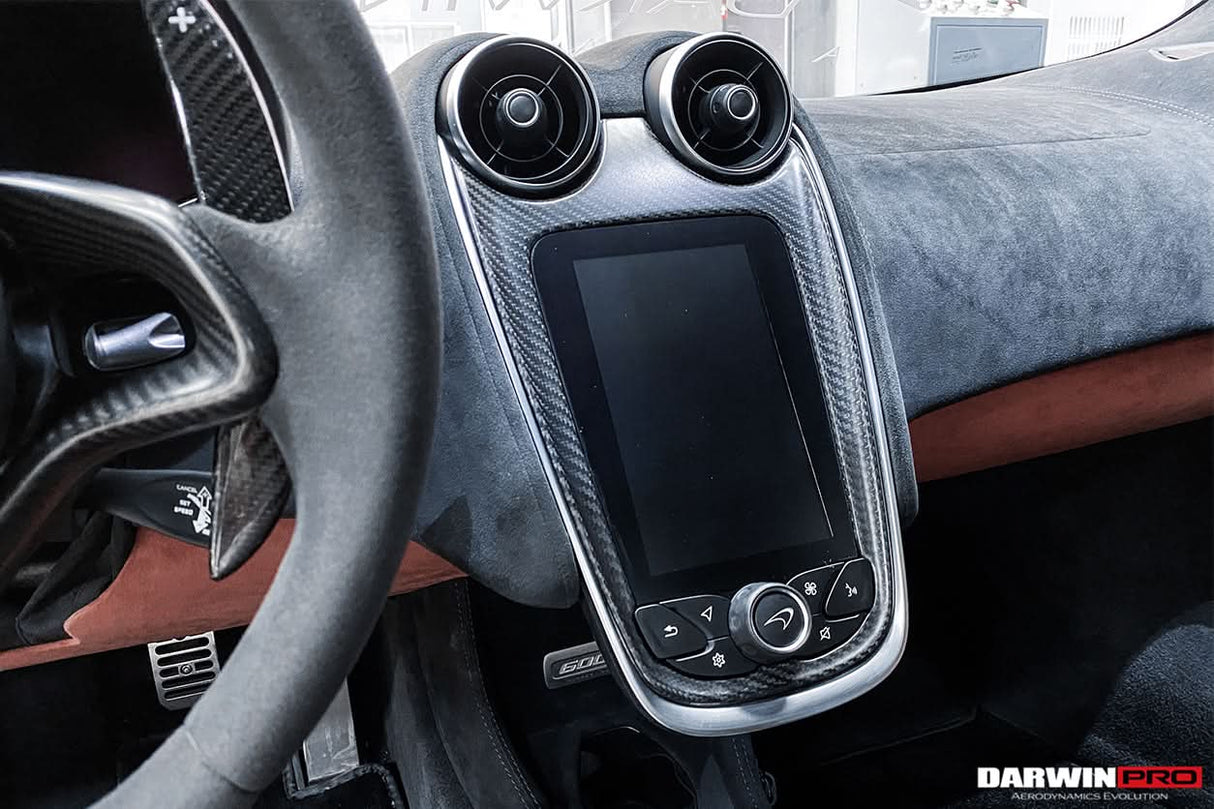 2015-2021 McLaren 540c 570s 570gt 600lt Dry Carbon Fiber Interiors (6pcs)