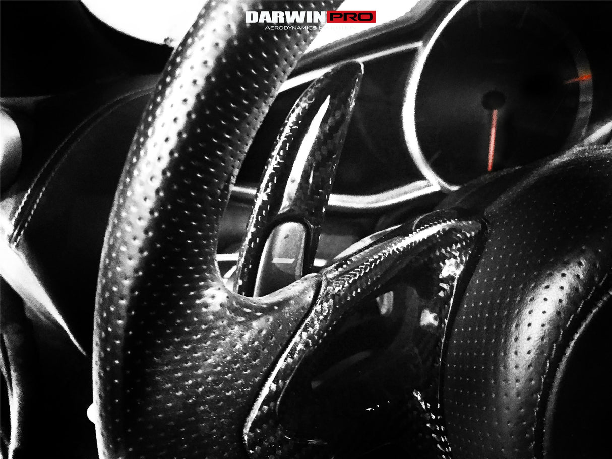 2011-2020 McLaren Autoclave Carbon Fiber Paddle Shifters DarwinPRO (OE) | Fits 540c, 570s, 650s, 12C