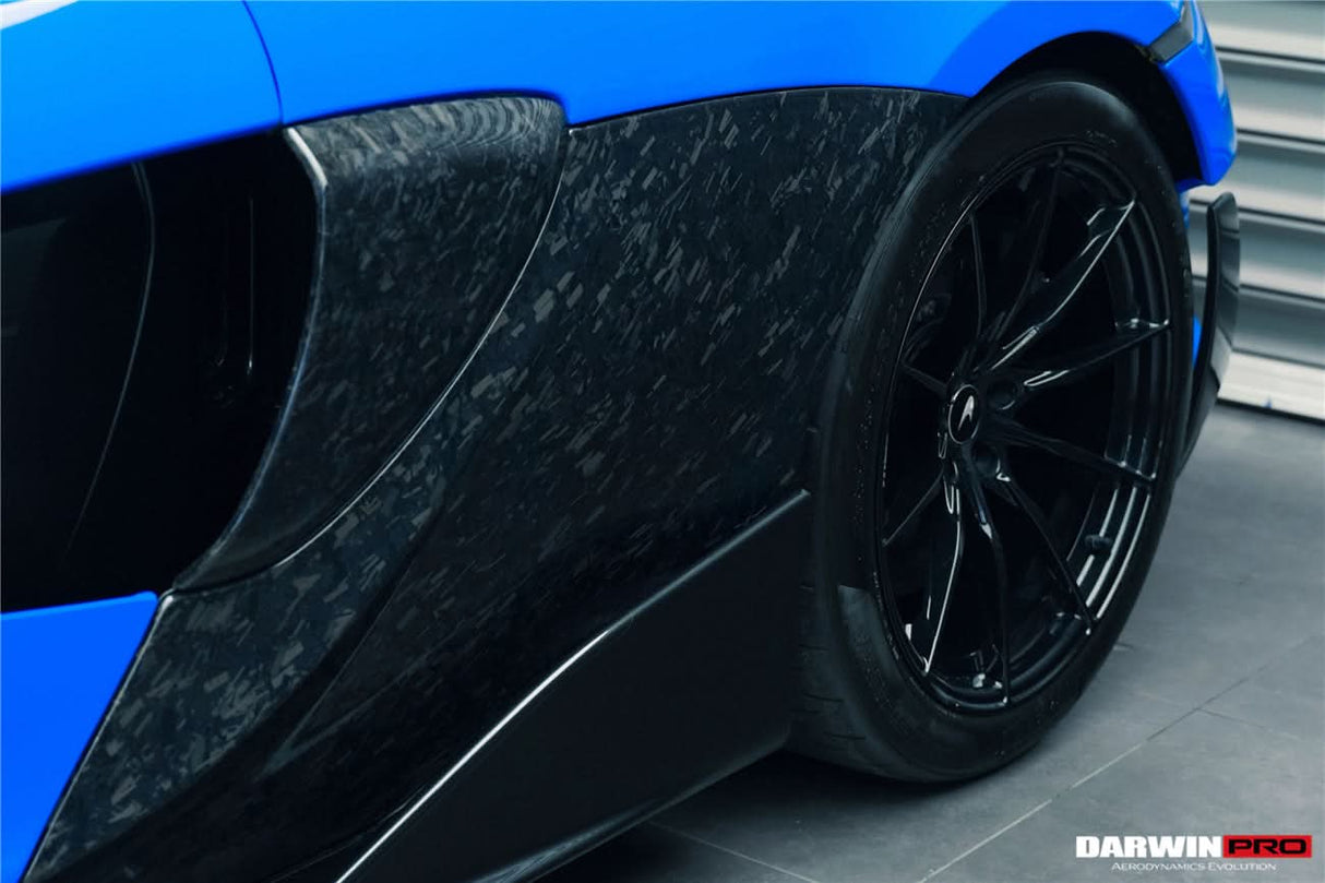 2018-2021 McLaren 600lt Carbon Fiber Quarter Panel Side Scoops