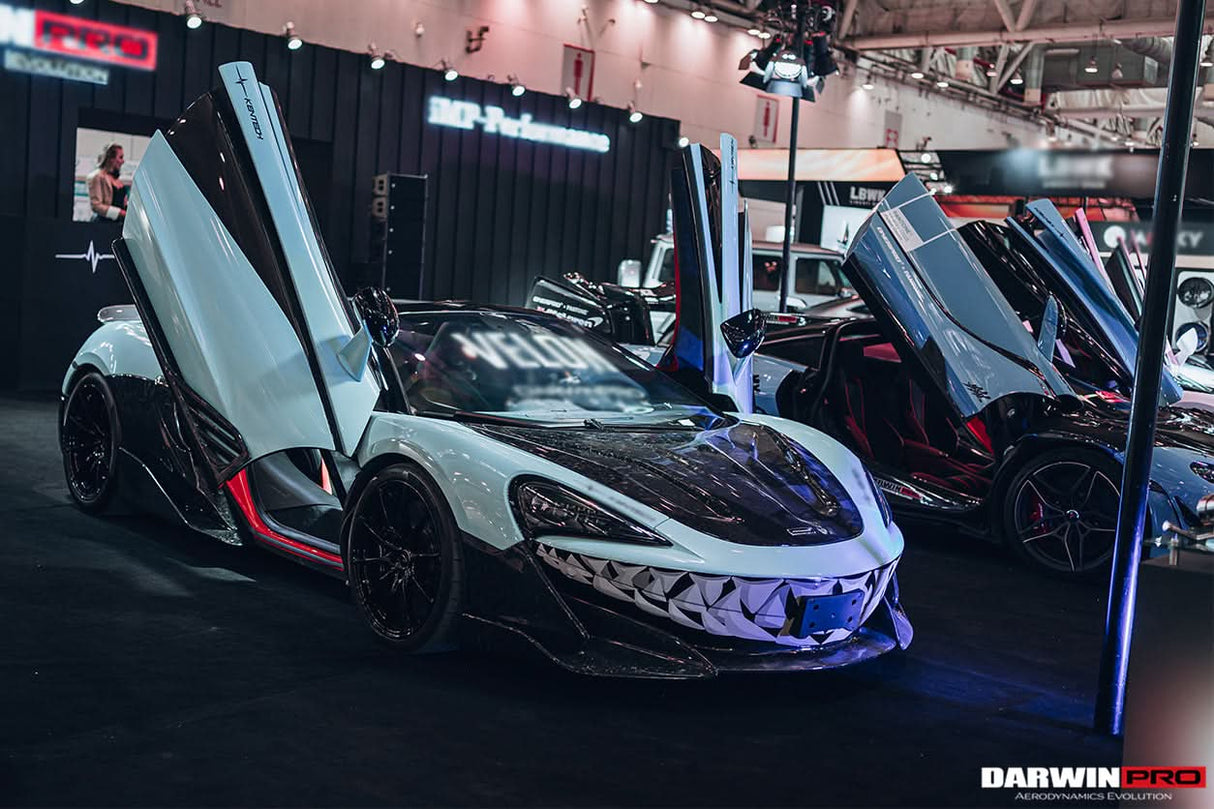 DarwinPRO 2018-2021 McLaren 600lt Carbon Fiber Front Bumper Lip