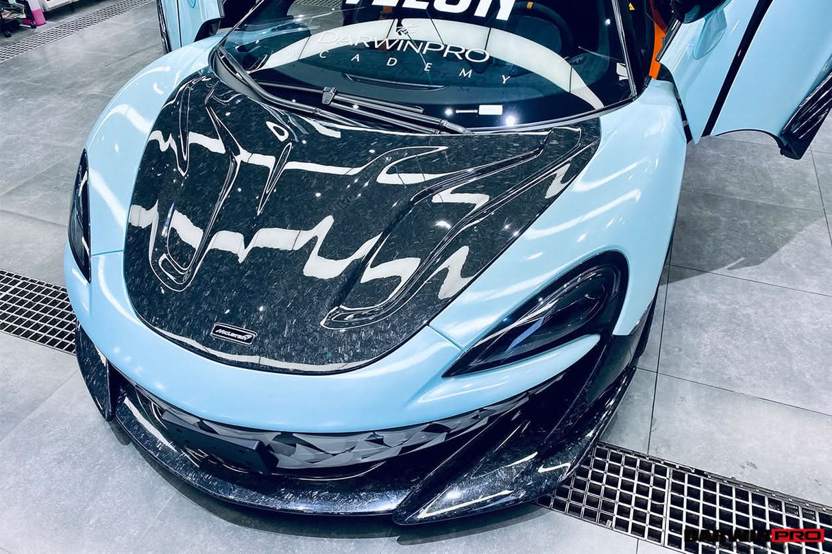 2015–2021 McLaren 540C / 570S / 570GT / 600LT BKSS Style Carbon Fiber Hood