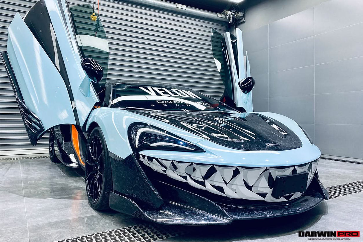 2015-2021 McLaren 600lt 540C 570S BKSS Style Cabon Fiber Side Skirts Under Board