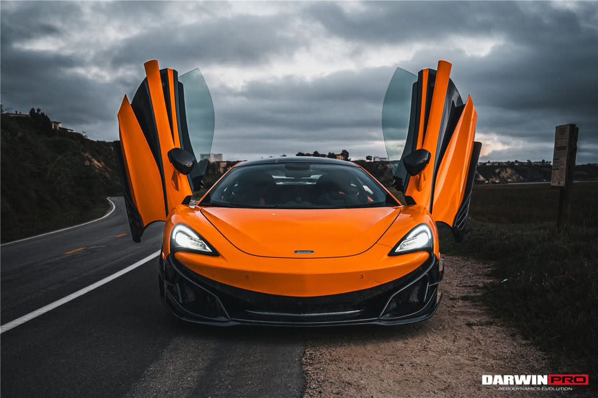 2015-2021 McLaren 600lt 540C 570S BKSS Style Cabon Fiber Side Skirts Under Board