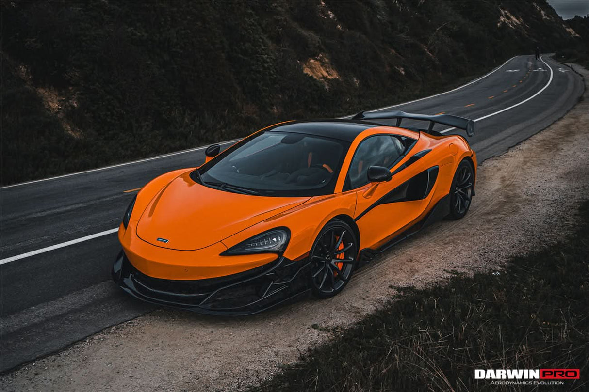 2015-2021 McLaren 600lt 540C 570S BKSS Style Cabon Fiber Side Skirts Under Board