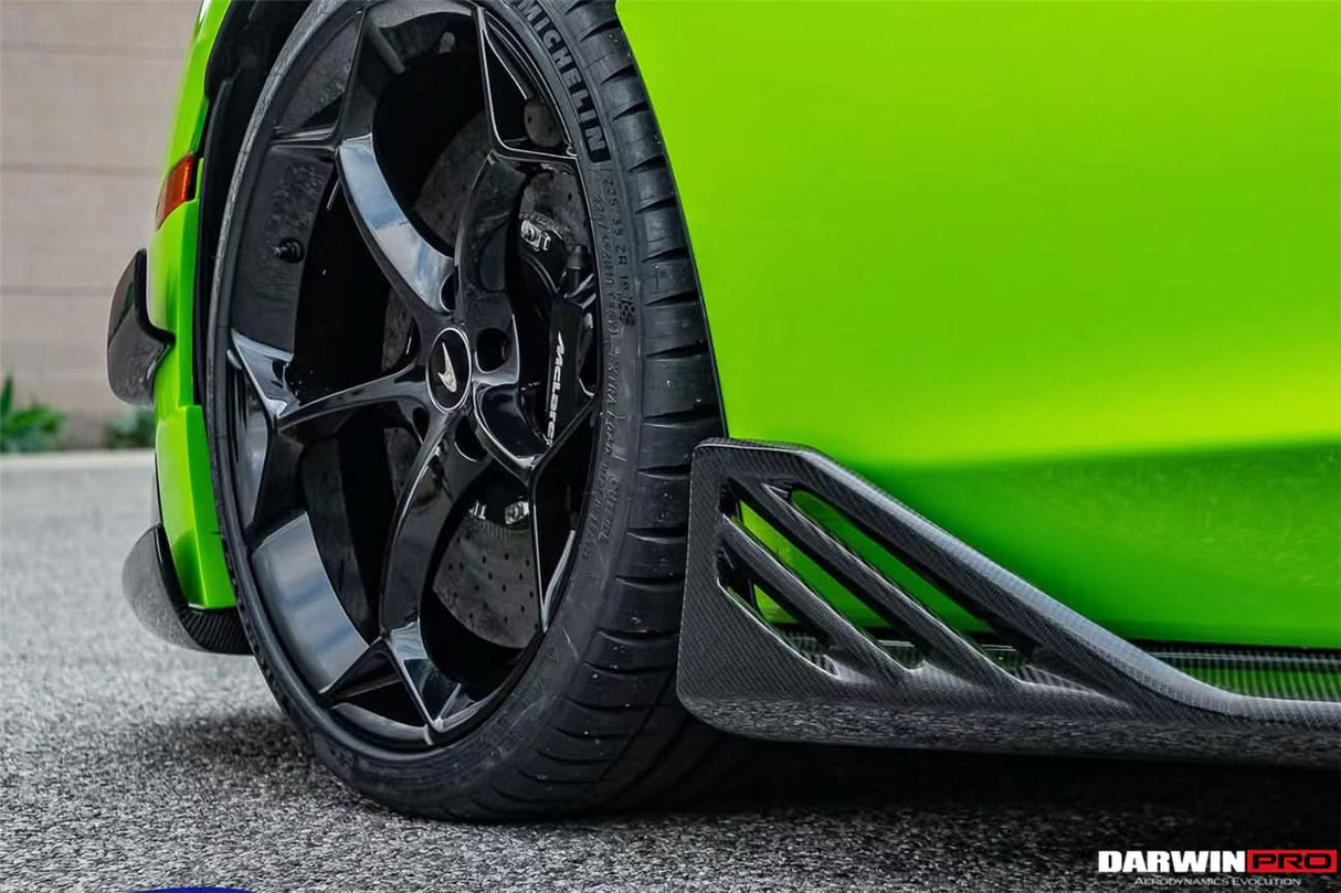 2015-2021 McLaren 600lt 540C 570S BKSS Style Cabon Fiber Side Skirts Under Board