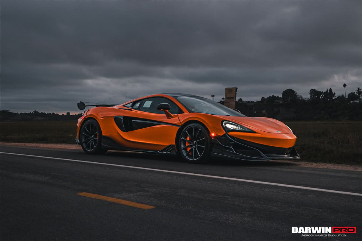 2015-2021 McLaren 600lt 540C 570S BKSS Style Cabon Fiber Side Skirts Under Board