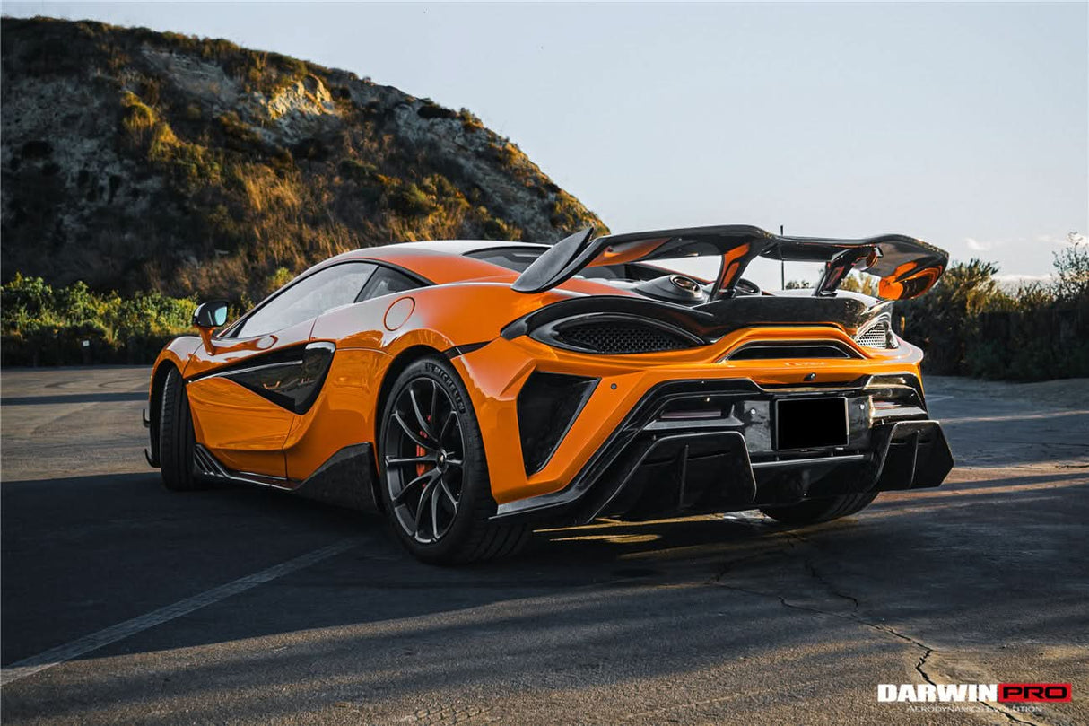 2015-2021 McLaren 600lt 540C 570S BKSS Style Cabon Fiber Side Skirts Under Board