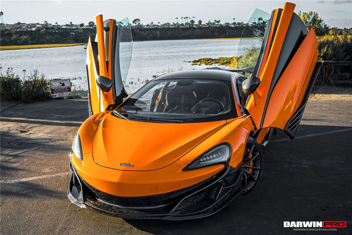 DarwinPRO 2015-2021 McLaren 600lt & 570S BKSS Style Carbon Fiber Front Lip