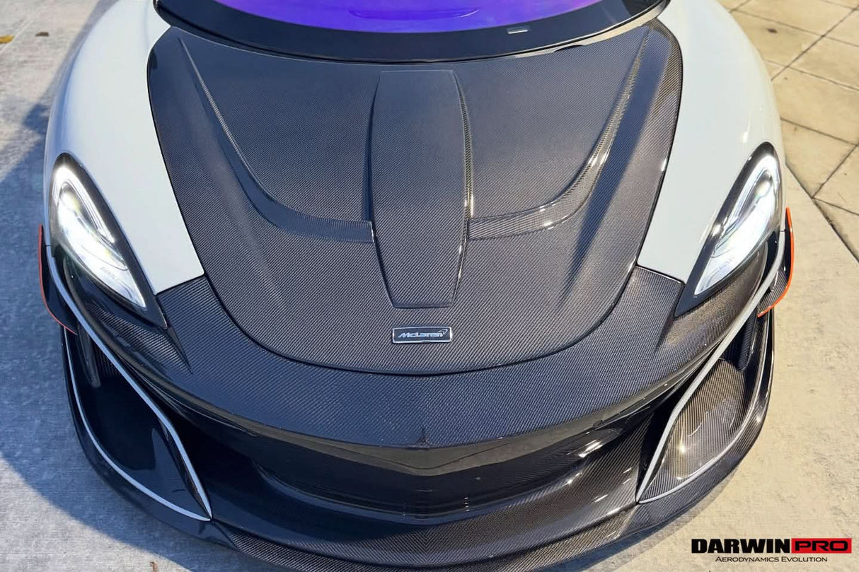DarwinPRO 2015-2021 McLaren 600lt & 570S BKSS Style Carbon Fiber Front Lip