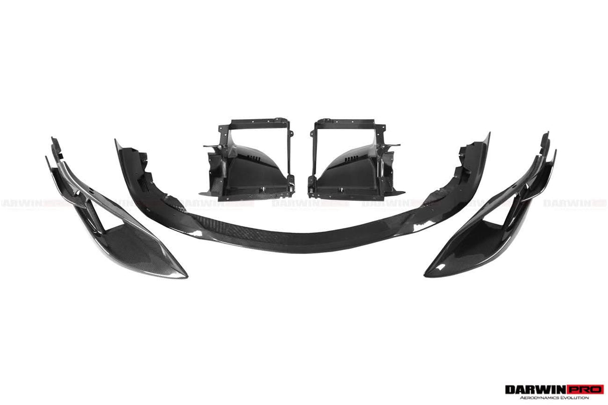 DarwinPRO 2015-2021 McLaren 600lt & 570S BKSS Style Carbon Fiber Front Lip