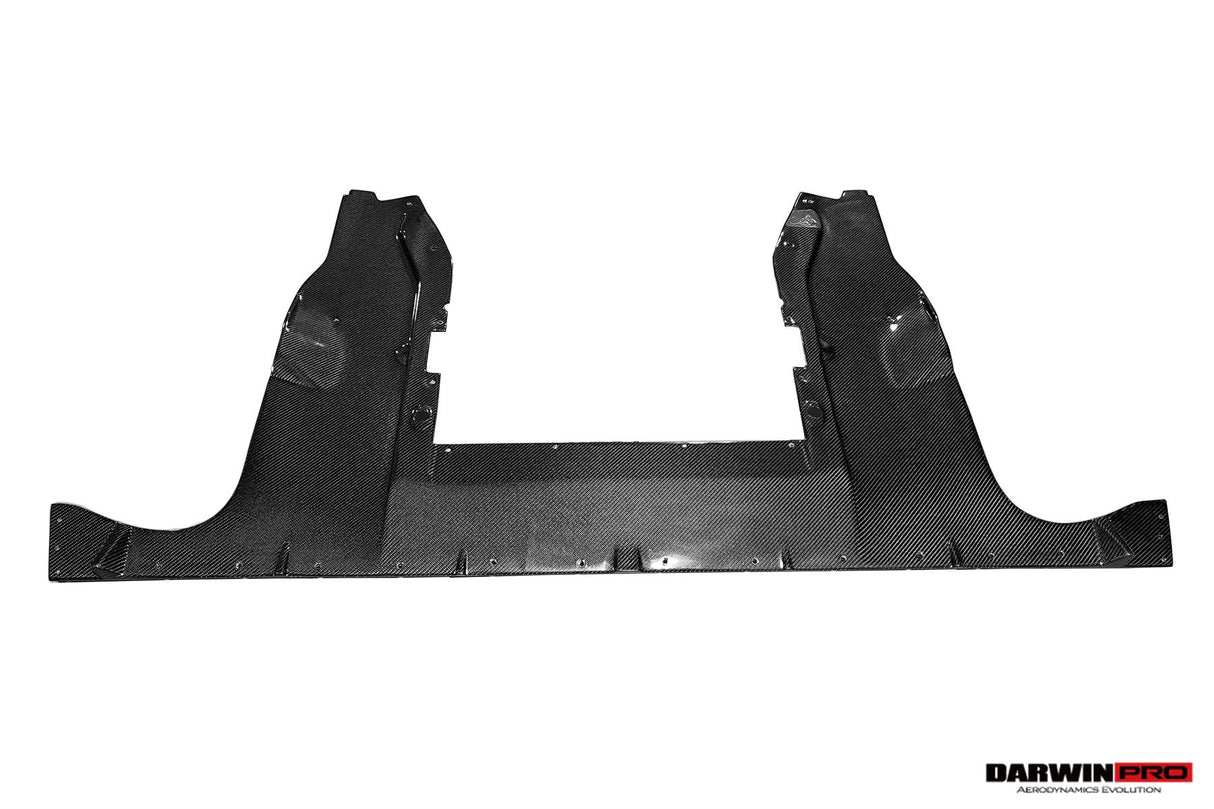2018-2021 McLaren 600lt Partial Carbon Fiber Rear Bumper DarwinPRO (BKSS)