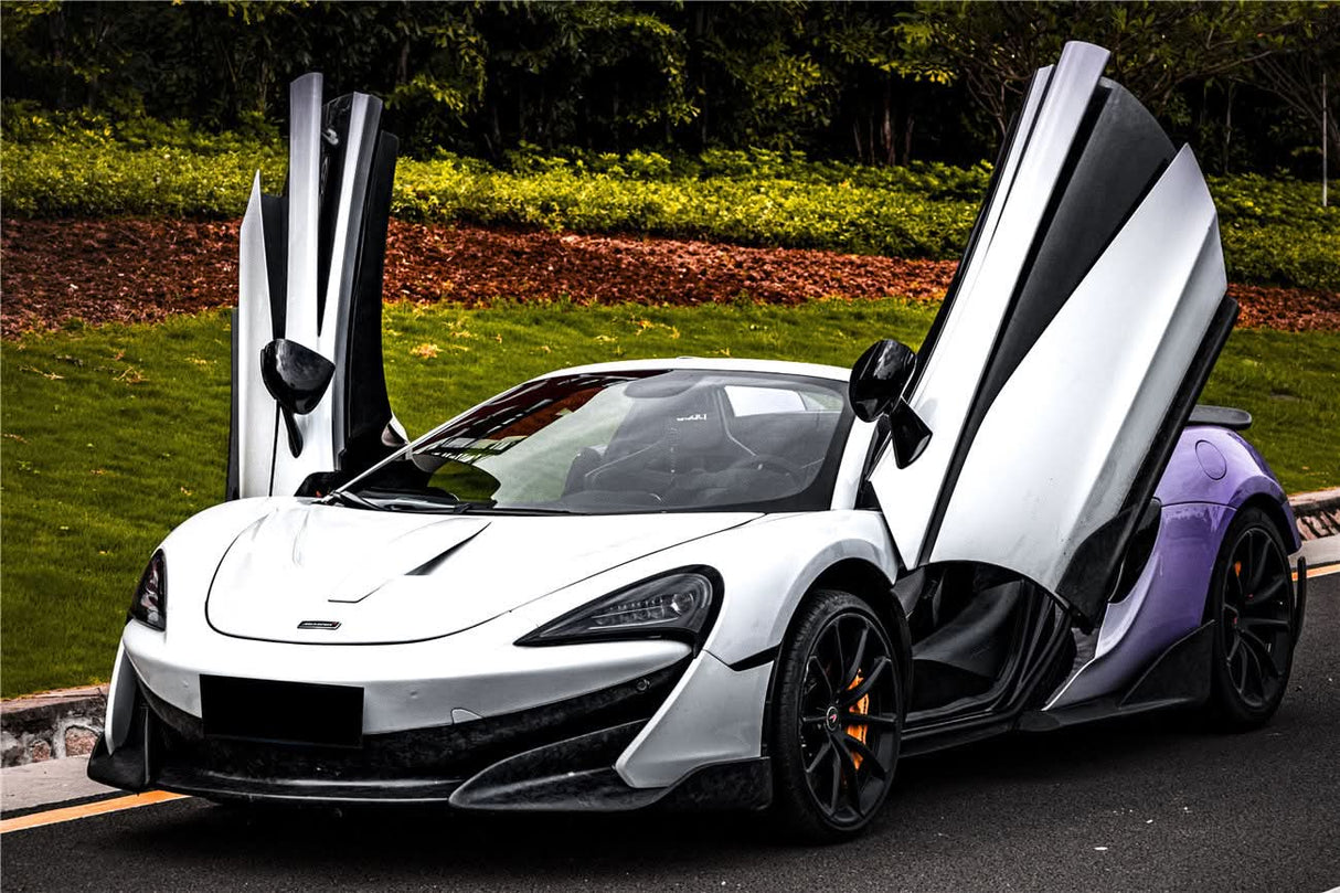 DarwinPRO 2018-2021 McLaren 600lt Carbon Fiber Front Bumper Lip