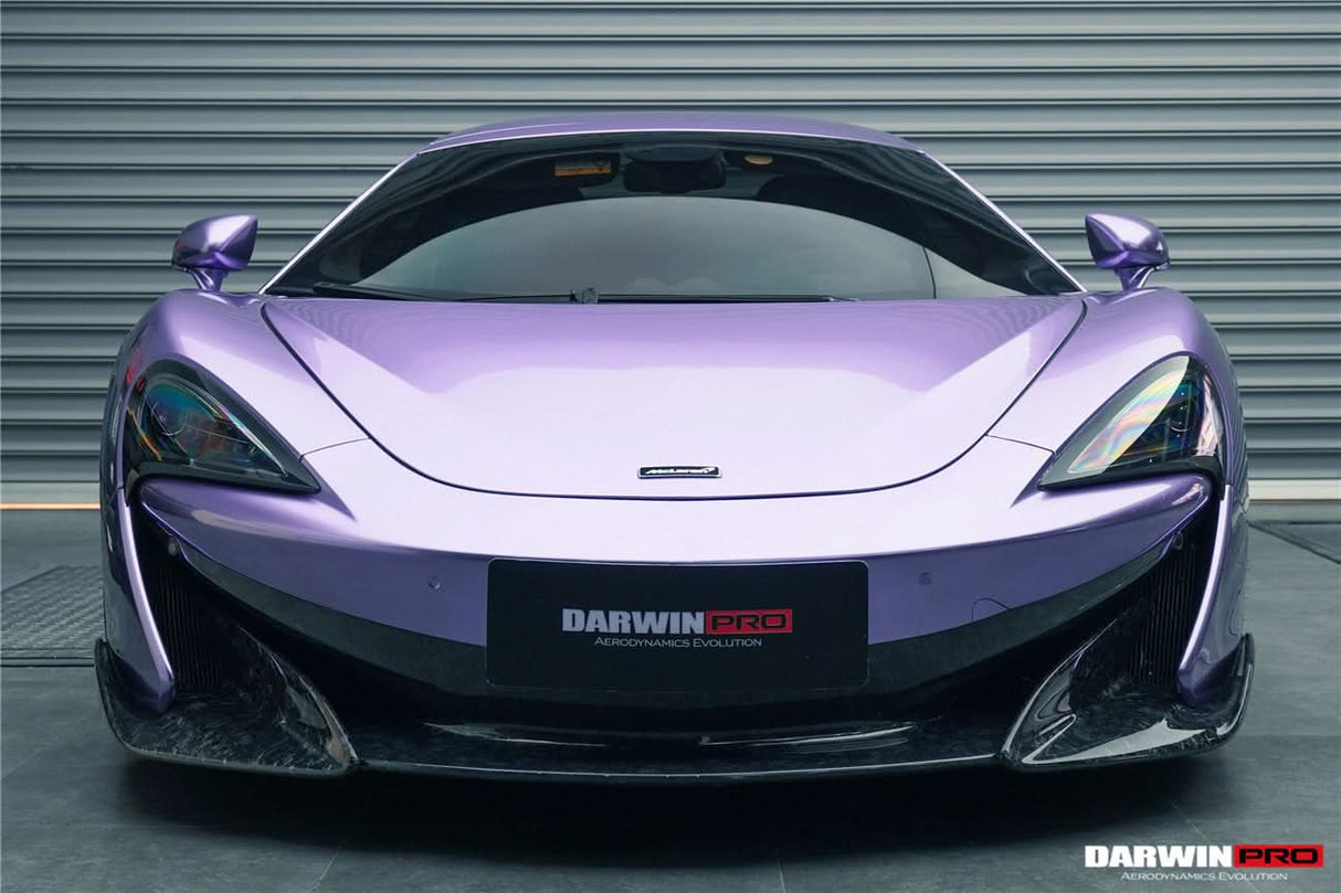DarwinPRO 2018-2021 McLaren 600lt Carbon Fiber Front Bumper Lip