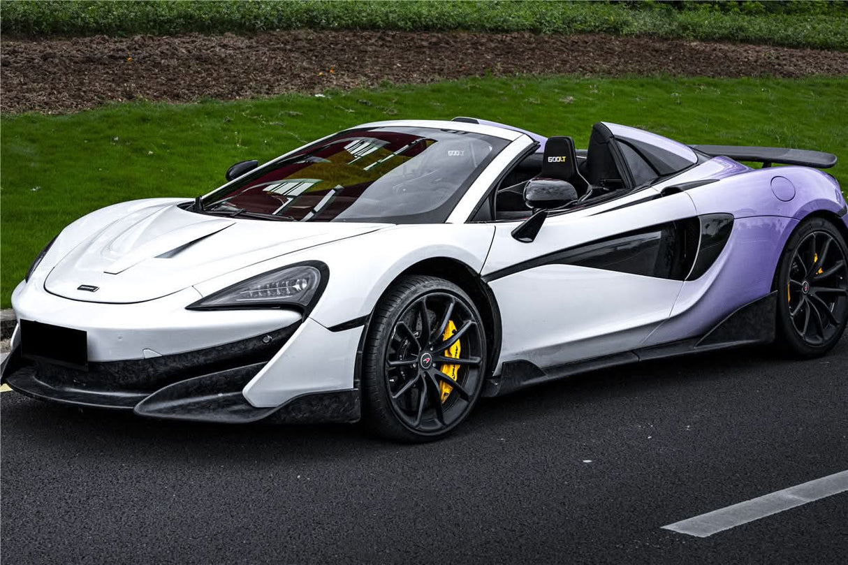 DarwinPRO 2018-2021 McLaren 600lt Carbon Fiber Front Bumper Lip