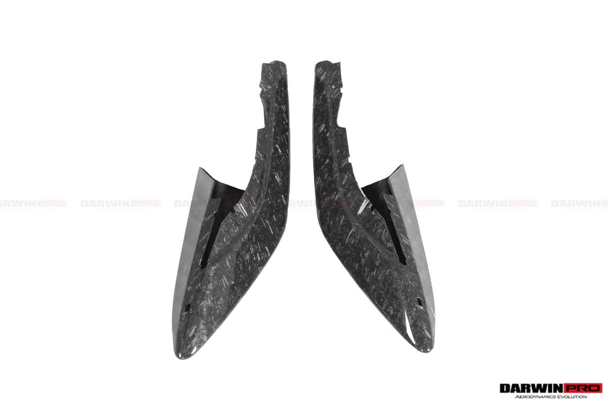 2018-2021 McLaren 600lt Carbon Fiber Front Lip Side Splitter