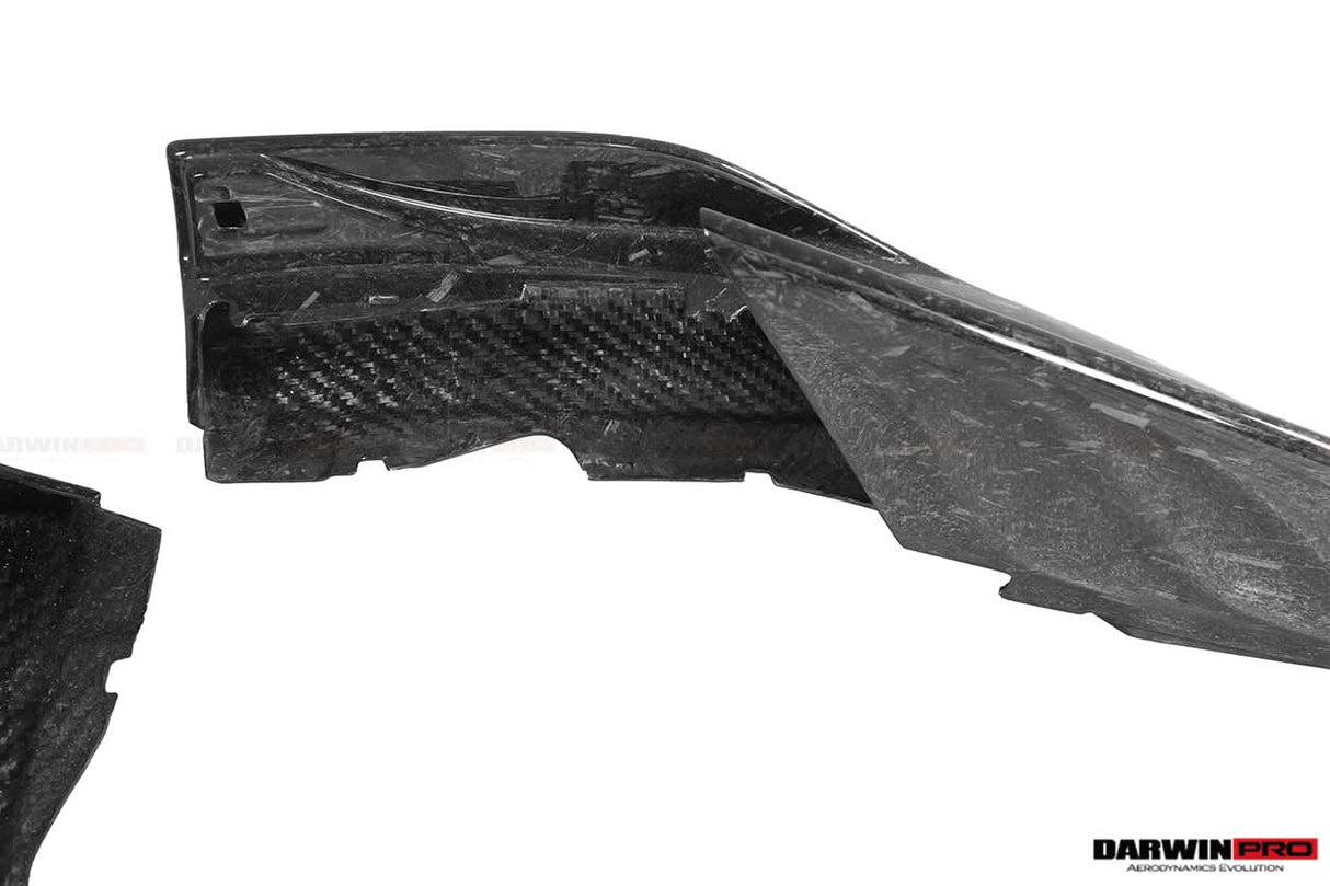 2018-2021 McLaren 600lt Carbon Fiber Front Lip Side Splitter