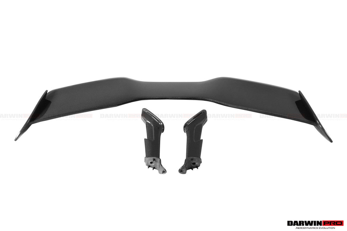 2018-2021 McLaren 600lt Dry Carbon Fiber Trunk Spoiler Wing DarwinPRO (BKSS)