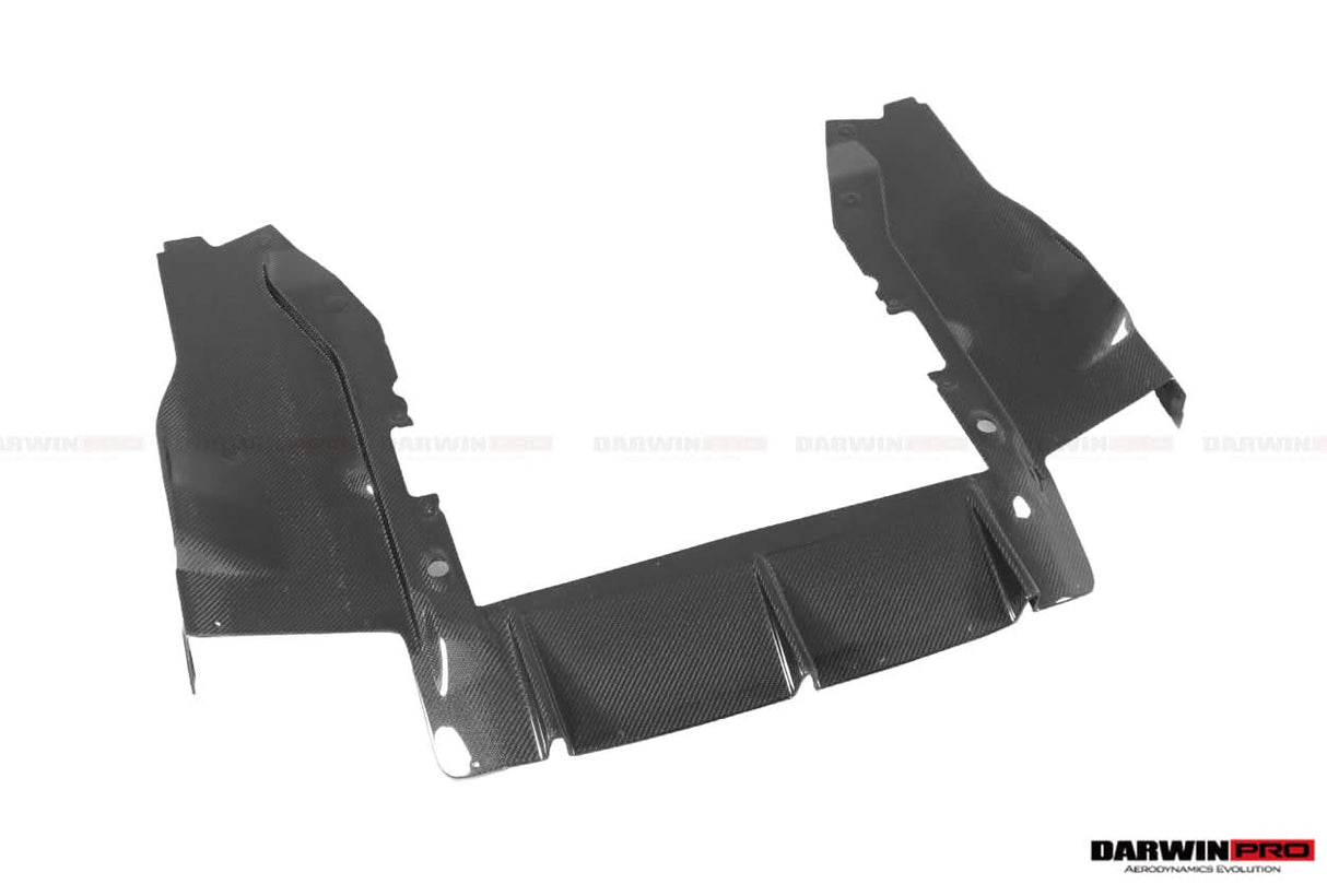 2018-2021 McLaren 600lt Carbon Fiber Under Rear Diffuser Undertray