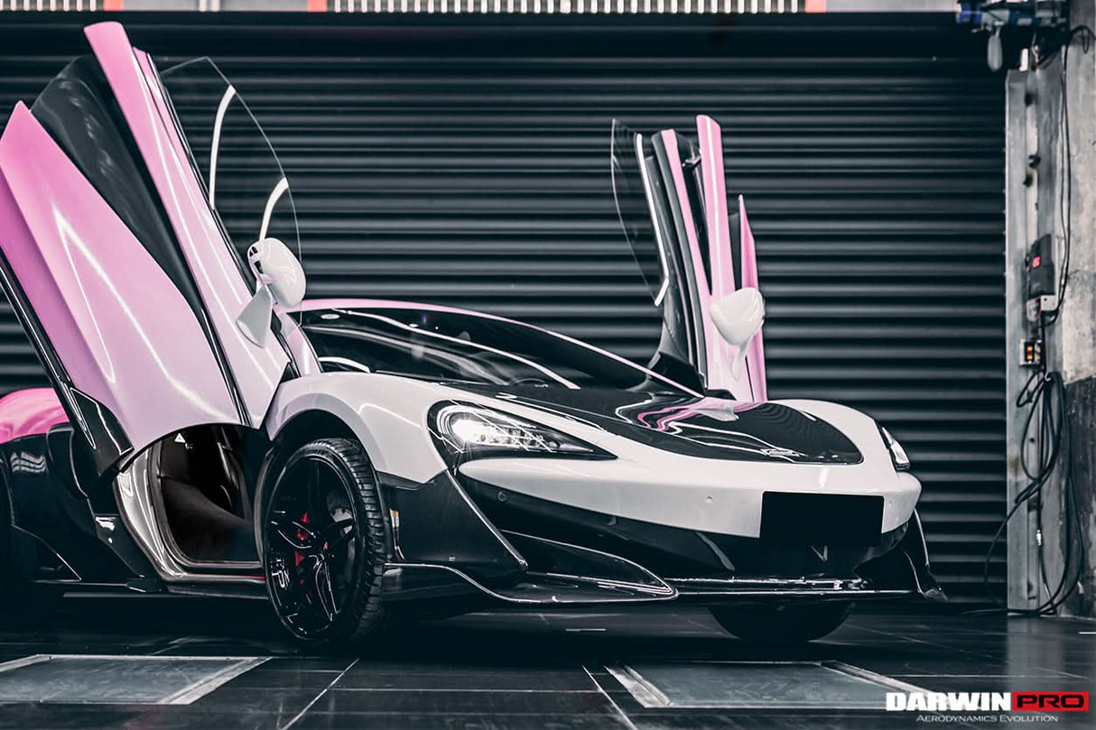 DarwinPRO 2018-2021 McLaren 600lt Carbon Fiber Front Bumper Lip