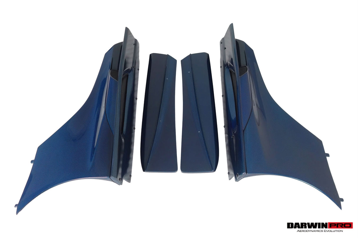 DarwinPRO 2011-2017 McLaren 650S & 12C BKSS Style Side Skirts