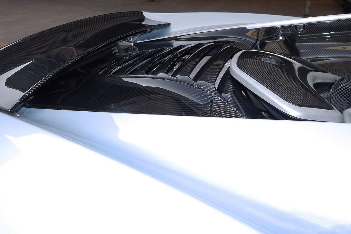 2011-2017 McLaren 650s MP4 12C Autoclave Carbon Fiber Armadillo Engine Cover Repalcement