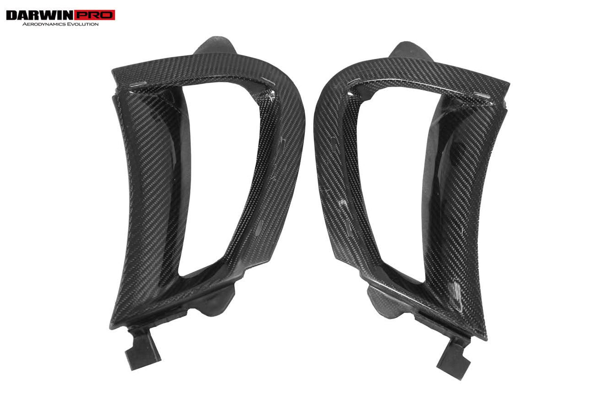 2017-2023 McLaren 720s Carbon Fiber Front Bumper Side Air Vents Replacement