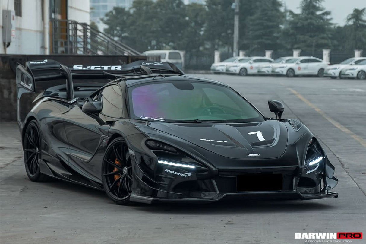 2017-2022 McLaren 720s Partial Carbon Fiber Complete Body Kit DarwinPRO (Se²GTR) Fits Coupe And Spider
