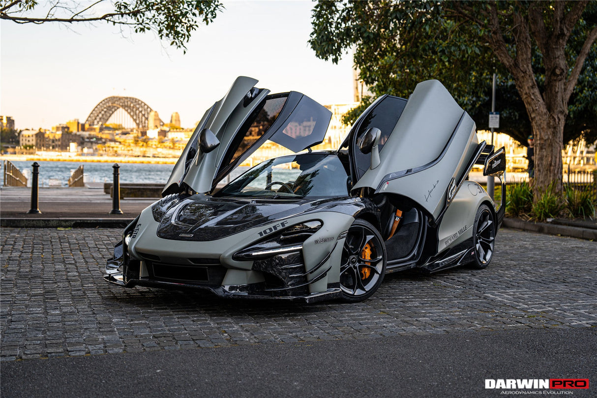 2017-UP McLaren Carbon Fiber Side Skirts DarwinPRO (Se²NWB Design) Fits 720s, 750s, Spider and Coupe