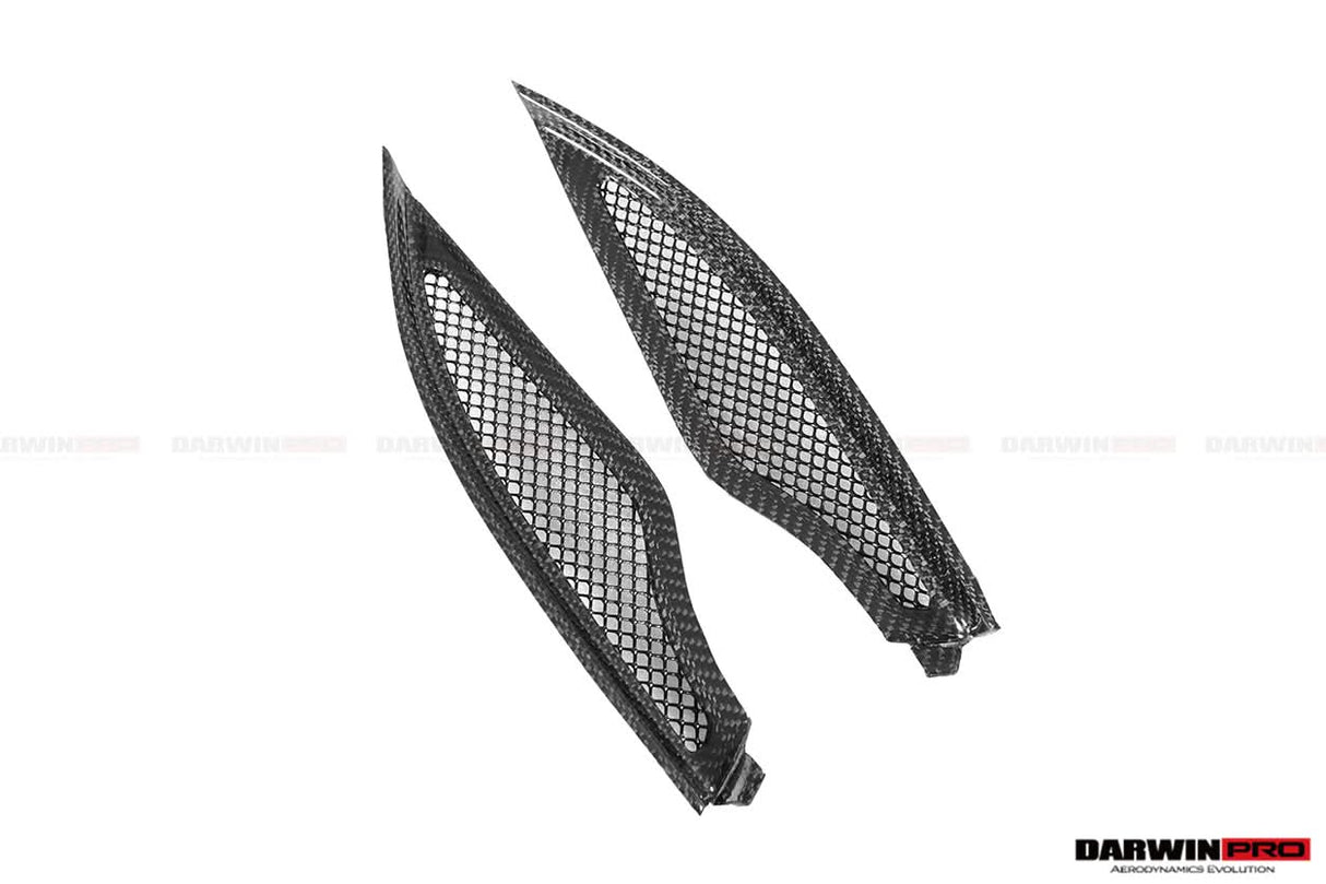 2017-2023 McLaren 720s Coupe Carbon Fiber Engine Hood Side Air Intake Vents