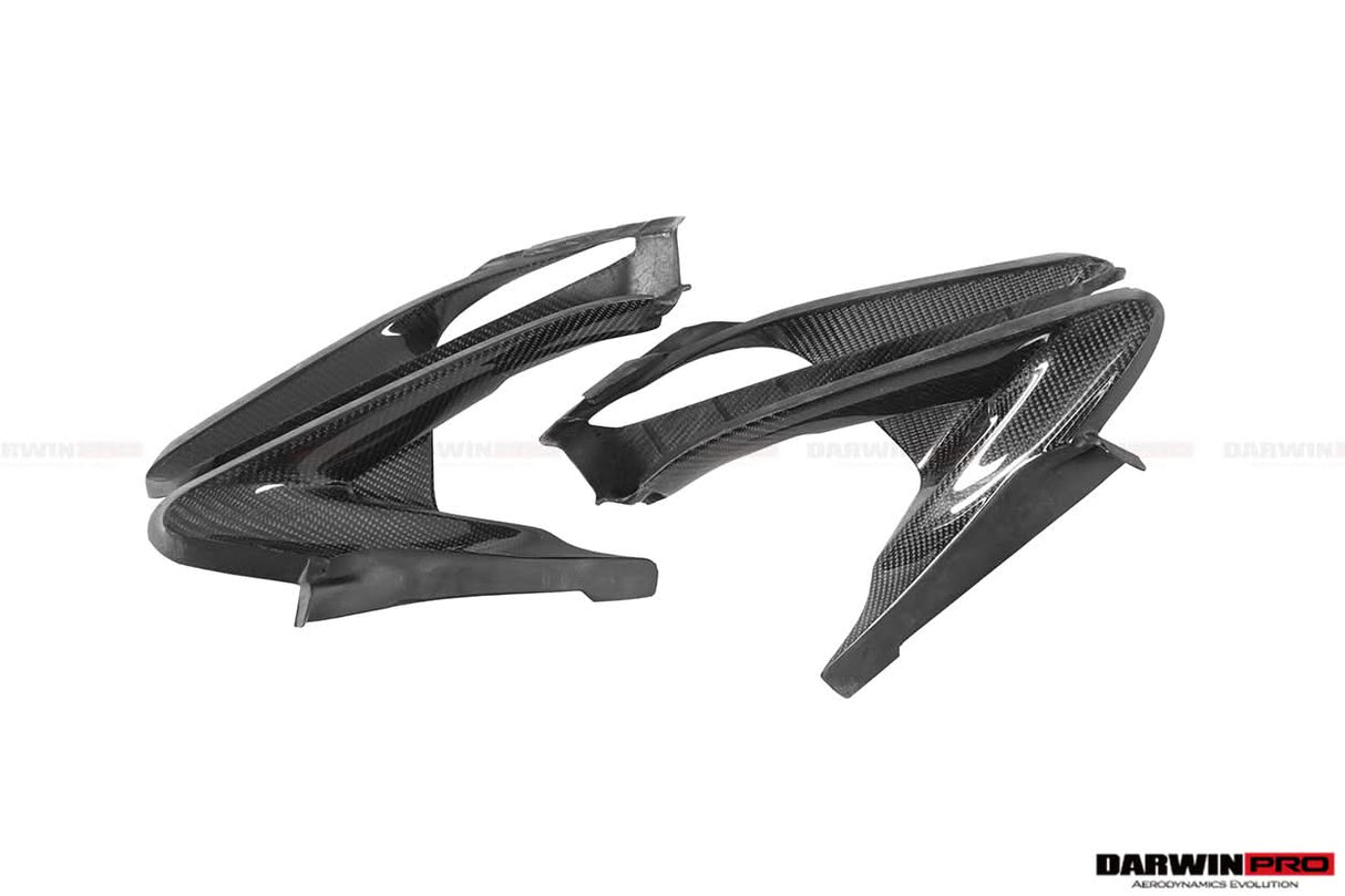 2017-2023 McLaren 720s Dry Carbon Fiber Headlight Inserts Tim Replacement