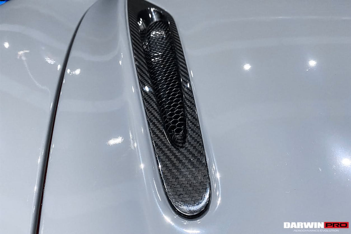 DarwinPRO 2017-2021 McLaren 720s OEM Style Carbon Fiber Hood Scoop