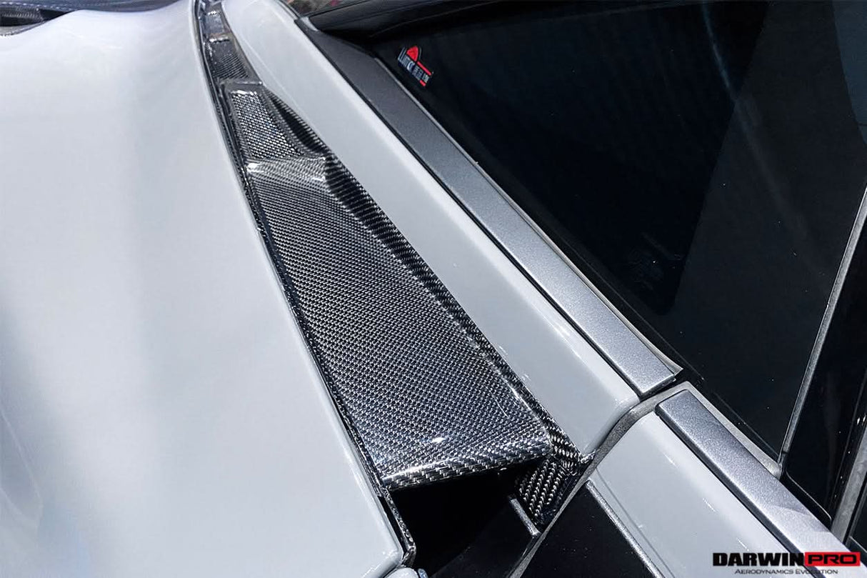 2017-2023 McLaren 720s Coupe Carbon Fiber Engine Hood Side Air Intake Vents