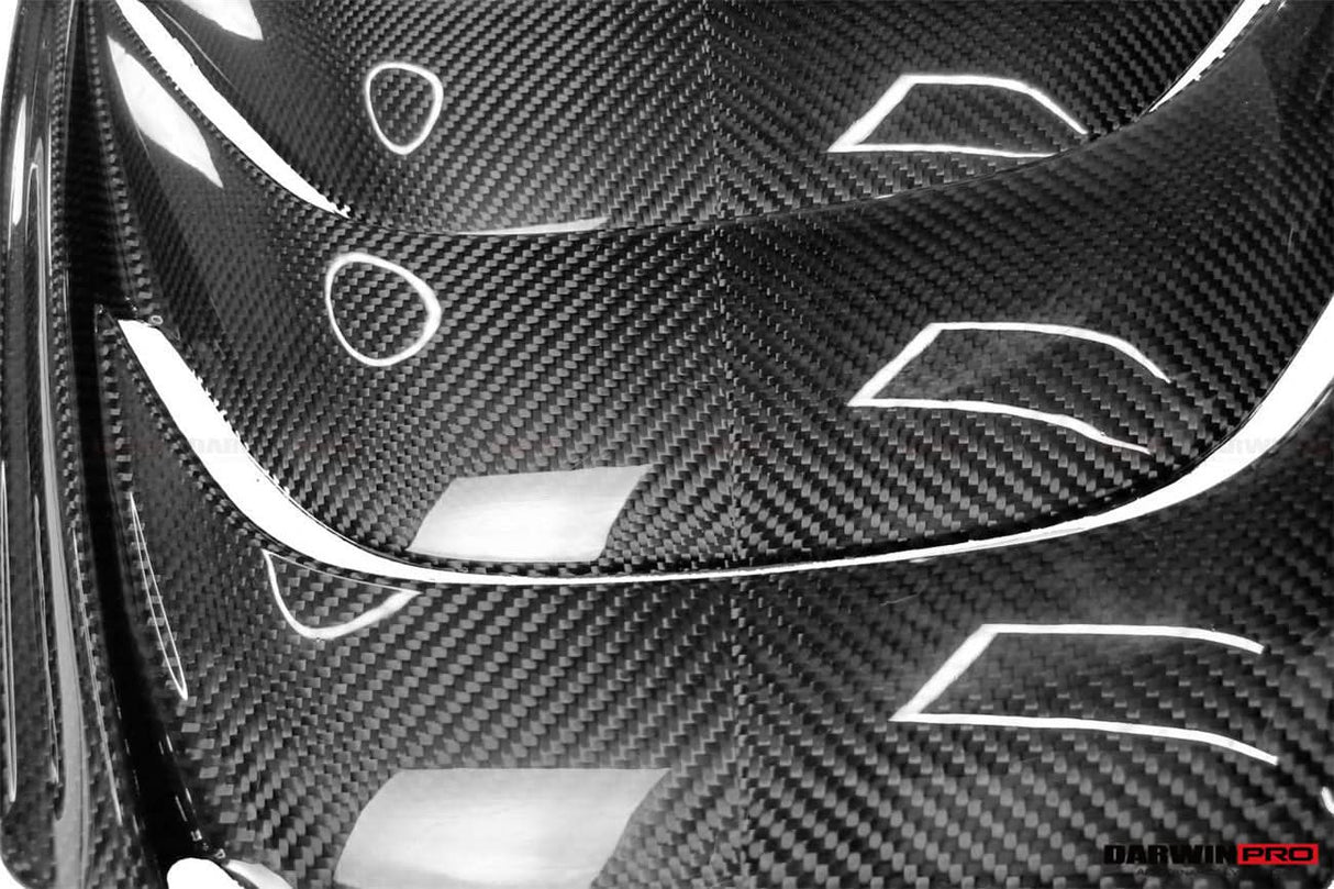 2017-2022 McLaren 720s Dry Carbon Fiber Engine Cover Replacement DarwinPRO (OEM) Fits Spider