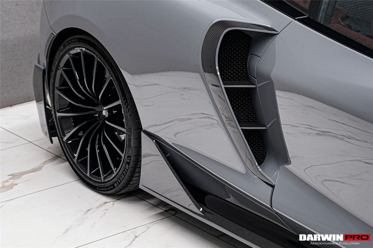 2019-UP McLaren GT iMP Design Carbon Fiber Quarter Panel Side Scoops | Fits GT, GTS