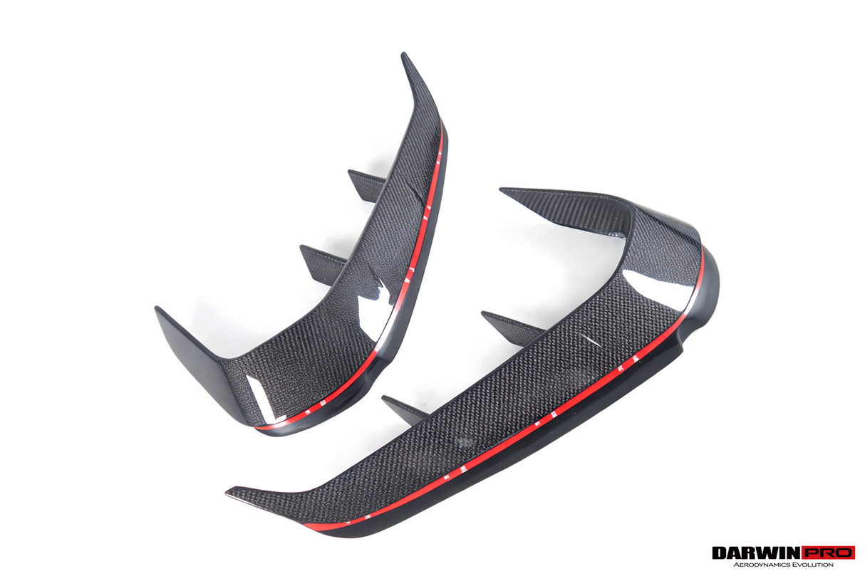 2019-UP McLaren GT iMP Design Carbon Fiber Quarter Panel Side Scoops | Fits GT, GTS