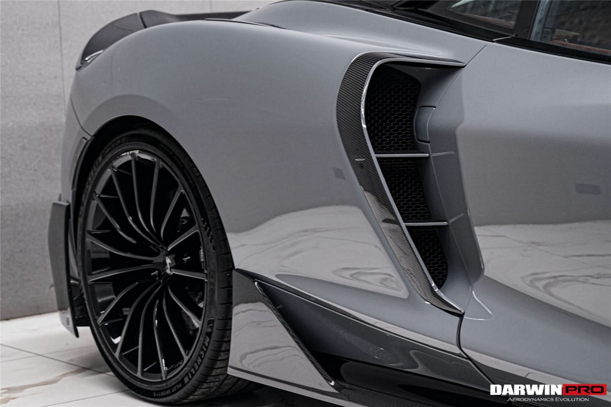 2019-UP McLaren GT iMP Design Carbon Fiber Quarter Panel Side Scoops | Fits GT, GTS