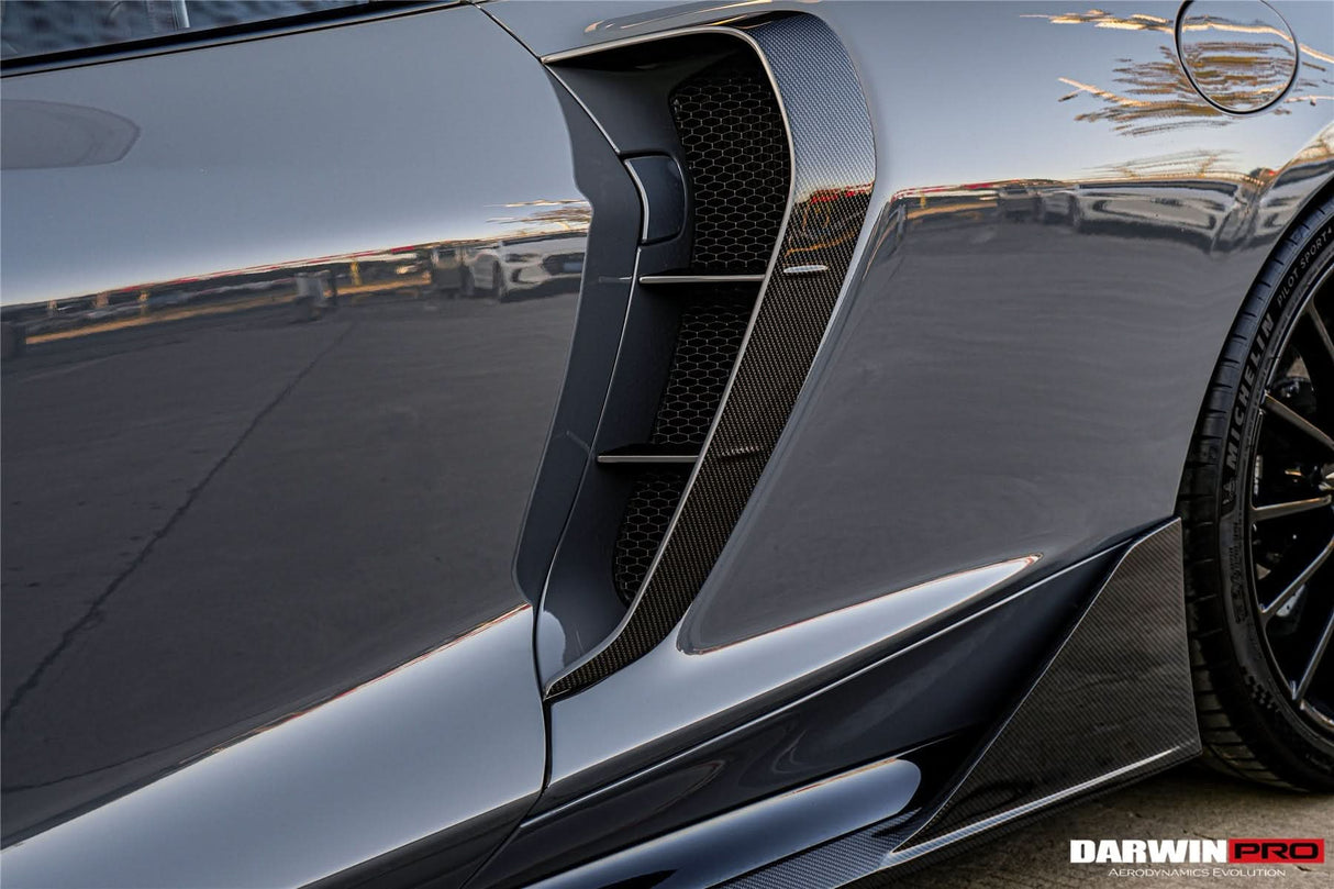 2019-UP McLaren GT iMP Design Carbon Fiber Quarter Panel Side Scoops | Fits GT, GTS