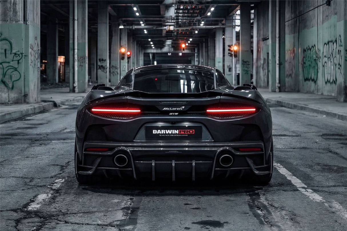 2019-UP McLaren GT iMP Design Carbon Fiber Rear Diffuser | Fits GT, GTS
