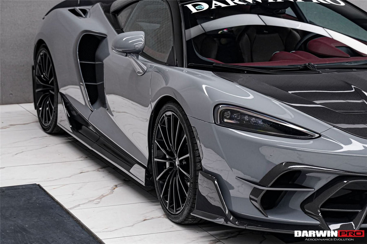 2019-UP McLaren GT iMP Design Carbon Fiber Side Skirts | Fits GT, GTS