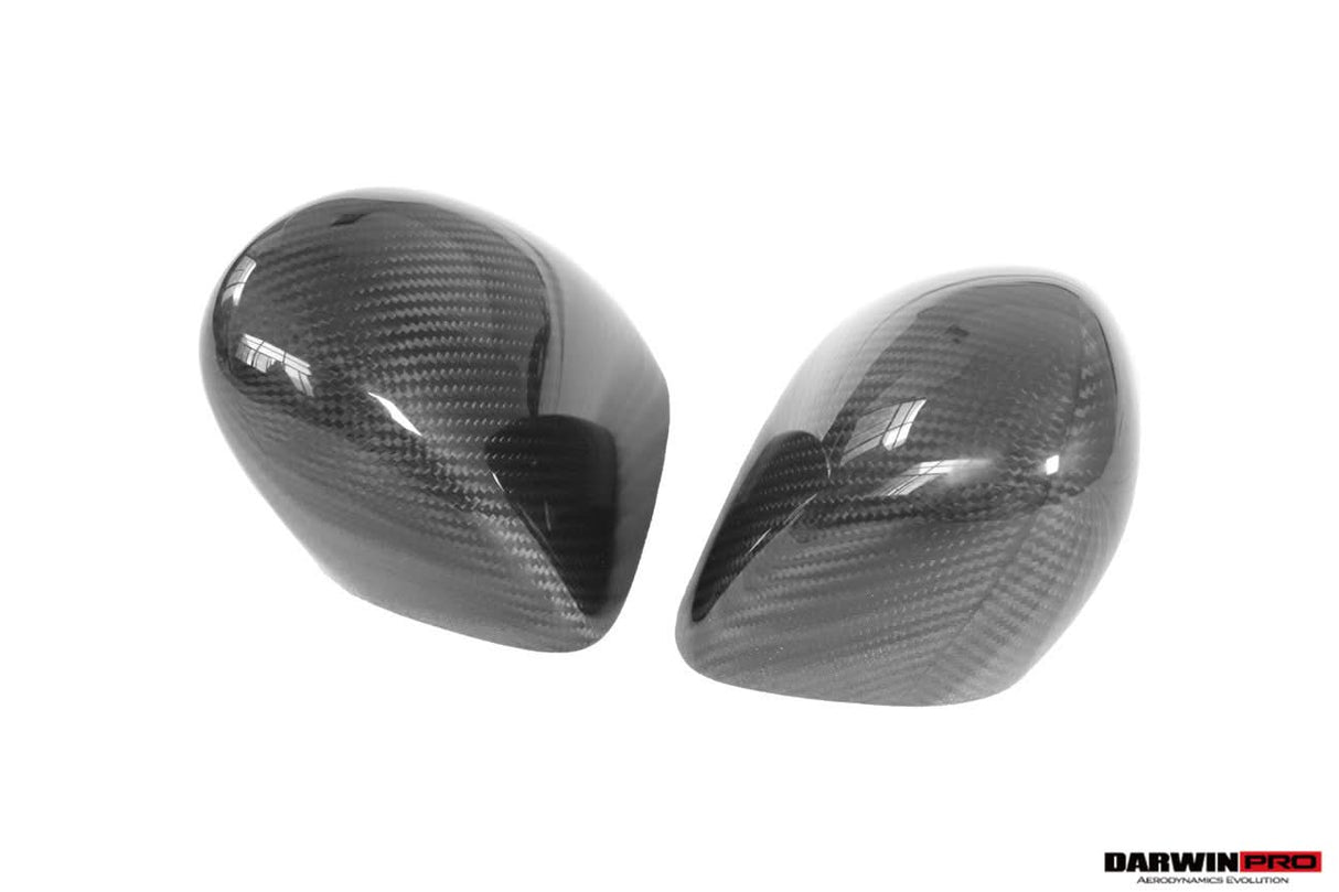 2019-2024 McLaren GT OE Style Dry Carbon Fiber Mirror Housing Replacement